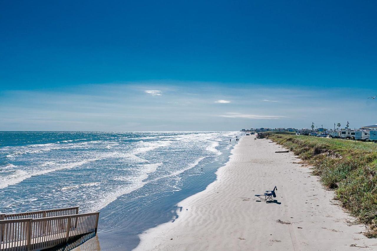 Steps To Pool And Beachamazing Views From Two Balconies Galveston Exterior photo